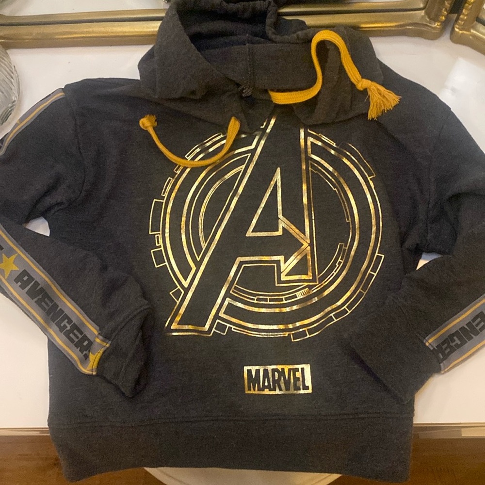 Disney Marvel XS Hoodie 🩶🧡